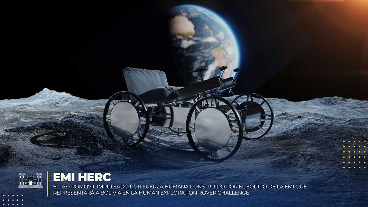 LA NASA SELECCIONA AL EQUIPO “EMI HERC” PARA REPRESENTAR A BOLIVIA Y LA EMI EN EL HUMAN EXPLORATION ROVER CHALLENGE 