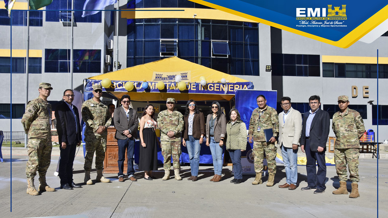 La Escuela Militar de Ingeniería - Unidad Académica La Paz concluye exitosamente las 1as Jornadas Empresariales de las carreras de Ingeniería Comercial e Ingeniería Financiera.